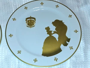 Disney Parks Beauty and the Beast 10.25" Dinner Plates – Set of 4 - Picture 1 of 4