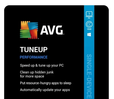 AVG PC TuneUp 2025 - 1 PC - 1 Year [Download] - Tune Up Windows Performance - Image 1 of 4