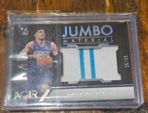 Panini Noir Lamelo Ball Game Used Patch Jm-LMB 35/99 US Seller