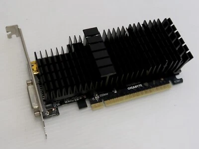 GeForce GT 710, 2GB GDDR5, PCI-E, DVI, HDMI, Gigabyte GV-N710D5SL-2GL - WORKING - Image 1 of 4