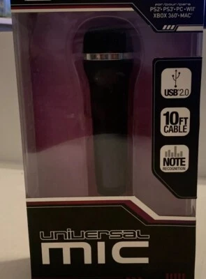 Universal Mic PS2 PS3 PC Wii XBOX 360 MAC - Image 1 of 4