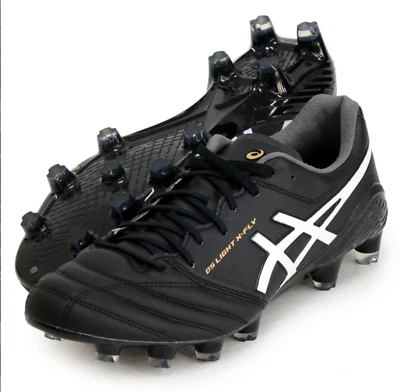 ASICS JAPAN DS LIGHT X-FLY 5 Football Soccer Kangaroo Shoes 1101A047 Black - Image 1 of 3