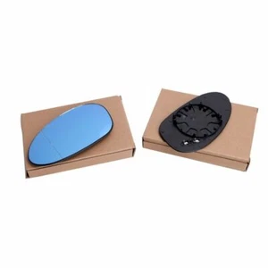 1 par de vidrio espejo térmico ala azul lateral para BMW M3 E46 E82 E88 E85 E90 E91 - Imagen 1 de 8