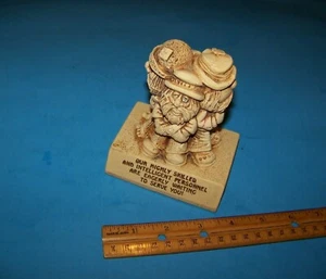 Novelty Figure by Paula "Our Highly Skilled ..." Vintage 1972 Funny Figurine - Picture 1 of 3