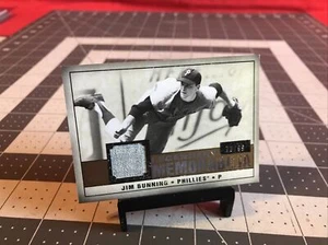 2008 SP Legendary Cuts Jim Bunning Game Used Baseball Card 73/99 Very Rare Item! - Picture 1 of 5