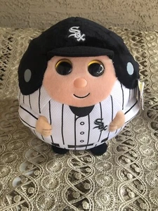 Nuevo TY MLB Beanie Ballz - CHICAGO WHITE SOX Tamaño Mediano - Juguete de Pelota de 8" x 8" - Imagen 1 de 8