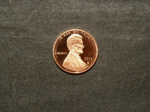 2013 Lincoln Shield Cent  S - Proof - Uncirculated Cover