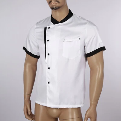 Unisex Chef Jacket Men's Classic Chef Coat Women's Restaurant Cook Shirt - Image 1 of 4