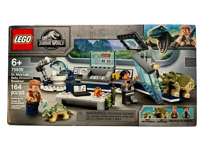 LEGO 75939 Jurassic World Dr. Wu’s Lab: Baby Dinosaurs Breakout - Image 1 of 4