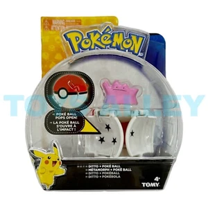 TOMY Pokemon Ditto Figure & Poke Ball - Picture 1 of 1