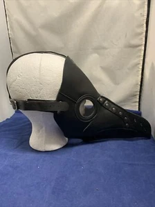 Plague Doctor Bird Mask Suitable For Glasses Cosplay Steampunk Halloween Costume - Picture 1 of 8