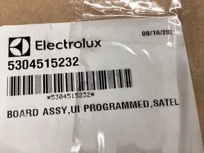 5304515232 Frigidaire Washer Control Bin46 2025 - Image 1 of 3