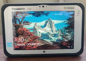Panasonic Toughpad FZ-M1 Mk2 m5-6Y57 512GB SSD EM7511 BC14 4G LTE GPS Barcode - Picture 1 of 11