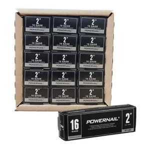 Powernail Holzbodenbelag Stollennägel 2" 16-Gauge Stahl glatter Schaft (15000er-Pack) - Bild 1 von 5