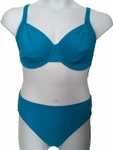 Anita Rosa Faia Türkis Bikini 32H Slips 8 Bügel ungepolstert Bademode Set - Bild 1 von 1