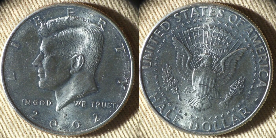 Error : 2002P Half Dollar Collar CUD K-2 BU IREC166 - Image 1 of 1