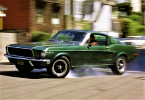 BULLITT - CHASE SCENE - REFRIGERATOR PHOTO MAGNET 3"-5" - Picture 1 of 3