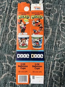 *NUOVO* 1988 Sessant'anni con bagno Topolino Dixie 3 oz - dispenser tazza pop up - Foto 1 di 9
