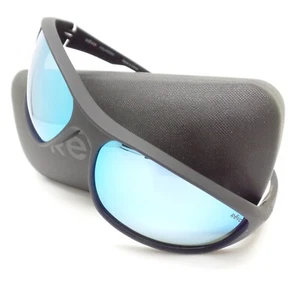 Revo Vertex Matte Black Blue Water Mirror Polarized Sunglasses Authentic New - Picture 1 of 5