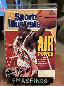 S1 1991 MICHAEL JORDAN BULLS AIR POWER Sports Illustrated 17 giugno - Foto 1 di 1