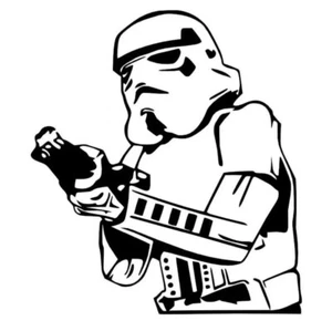 5” Star Wars Stormtrooper vinyl Decal / Sticker - Picture 1 of 1