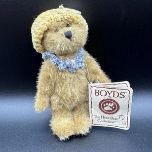Boyds Bear | Coco Debearvoire | Con sombrero y bufanda de punto | De colección | Nuevo de Lote Antiguo con etiquetas - Imagen 1 de 4