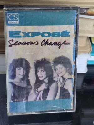 Expose' Seasons Change 1987, Arista) Cassette Tape new sealed - Imagem 1 de 4