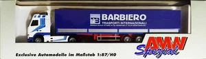 AWM 70809 Camion autoarticolato 5 assi VOLVO "BARBIERO" - scala H0 - Foto 1 di 4