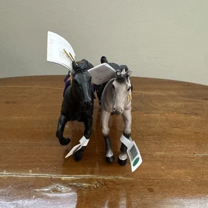 Papo Viking Horse And Gailic Horse Vintage - Picture 1 of 5