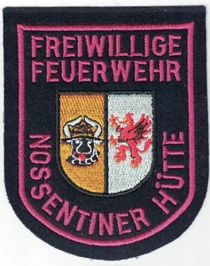Nossentiner Huette Feuerwehr Germany Freiwillige Feuerwehr Feuerwehr Patch NEU - Bild 1 von 1