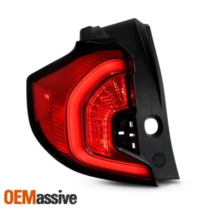 For 2022-2024 GMC Terrain Denali Full LED Tail Light Chrome Trim Driver Left - Picture 1 of 8