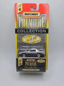 1997 Matchbox Premiere Collection Series 9 - Pontiac Firebird Racer Silver/Blue - Picture 1 of 6
