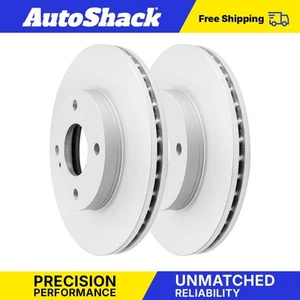 Front Brake Rotors Pair for 2011-2019 Ford Fiesta 1.0L 1.6L - Picture 1 of 7