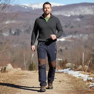 Schwarze Yak Extreme Peak Wanderhose Größe 36 - Bild 1 von 8