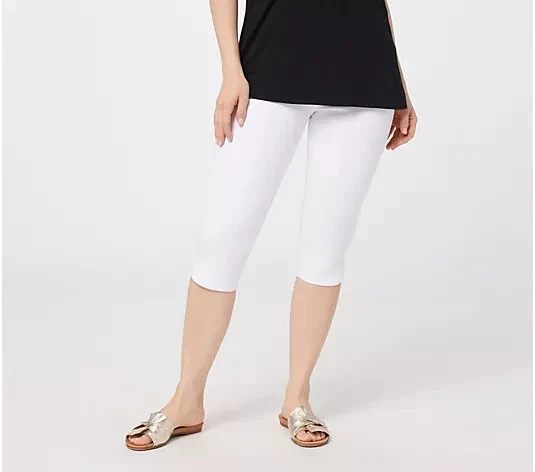 Pedal feminino com controle alto Prime Stretch denim empurrador-branco-alto XS A398191 - Imagem 1 de 1