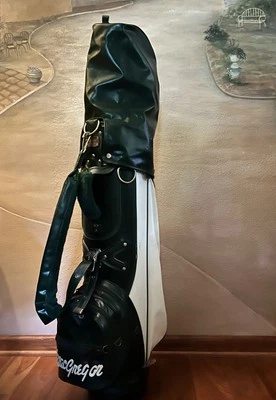 Bolsa de golfe MacGregor clássica vintage dos anos 1980 (Jack Nicklaus) e drivers  - Imagem 1 de 4
