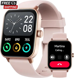 Fitpolo Smartwatch für Damen, 1,8" Touchscreen, Bluetooth Anruf, Alexa integriert, 2 - Bild 1 von 18