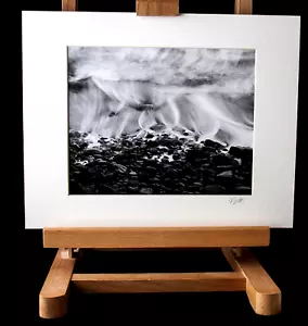 Schwarz-Weiß-Landschaftsfotografie 14 x 11" Oregon Küste signiert matt - Bild 1 von 3