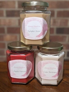 Hand Poured Customizable Paraffin Candles--11 ounce jar - Picture 1 of 1