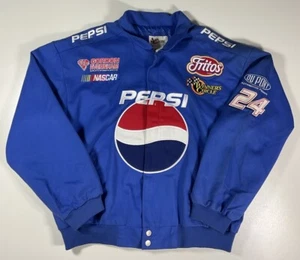 Vintage NASCAR Jeff Gordon Racing Jacke Gr. L Pepsi Racing Frito Du Pont 90s Y2K - Bild 1 von 12