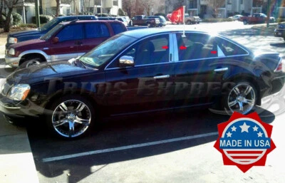 2005-2007 Mercury Montego/Ford Five Hundred 6Pc Pillar Post Trim w/keypad - Imagem 1 de 4