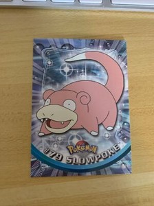Slowpoke - Pokemon Topps #79 - Non Holo NM Vintage Shippes Fast!