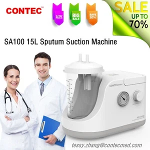Portable Dental Phlegm Suction Unit Emergency Medical Vacuum Aspirator Machine - Picture 1 of 17
