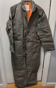Flieger Overall Nylon Twill salbeigrün groß 7 Reißverschlusstaschen Lks nie getragen - Bild 1 von 7