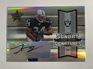 2005 Leaf Rookies & Stars Langlebigkeit Sunday Signatures LaMont Jordan Auto/299 - Bild 1 von 2
