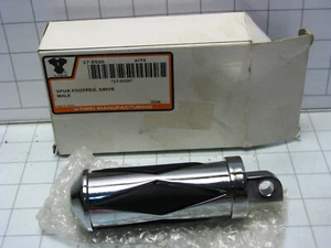 Single V-Twin mfg 27-0556 Diamond Footpeg for Harley Davidson 1 only - Picture 1 of 2