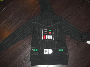NEW Star Wars Darth Vader Hoodie  Front Zip Costume YOUTH SIZE XS or large - Picture 1 of 1