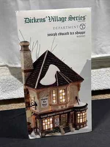 DEPT 56 DICKENS VILLAGE SERIES Joseph Edwards Tea Shop Brand New in Box - Picture 1 of 1