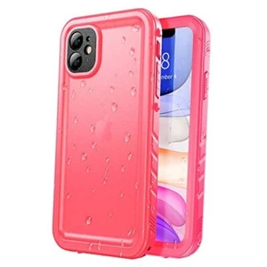 Waterproof Case for iPhone 11, Full Body Heavy Duty Protection Full Pink - Picture 1 of 7