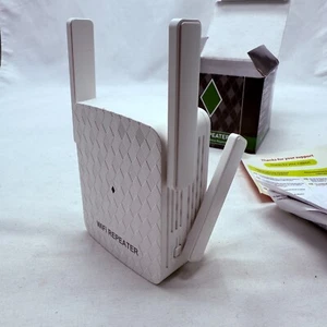 WiFi Extender Signal Booster Internet Wireless Repeater Coverage up to 10000sqft - Afbeelding 1 van 7